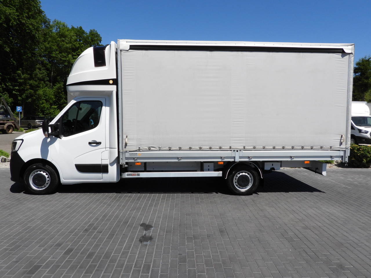 Curtain side van RENAULT MASTER  TARPAULIN 10 PALLETS WEBASTO CRUISE CONTROL LED LIGHTS PNEUMATICS AIR CONDITIONING  165HP: picture 8