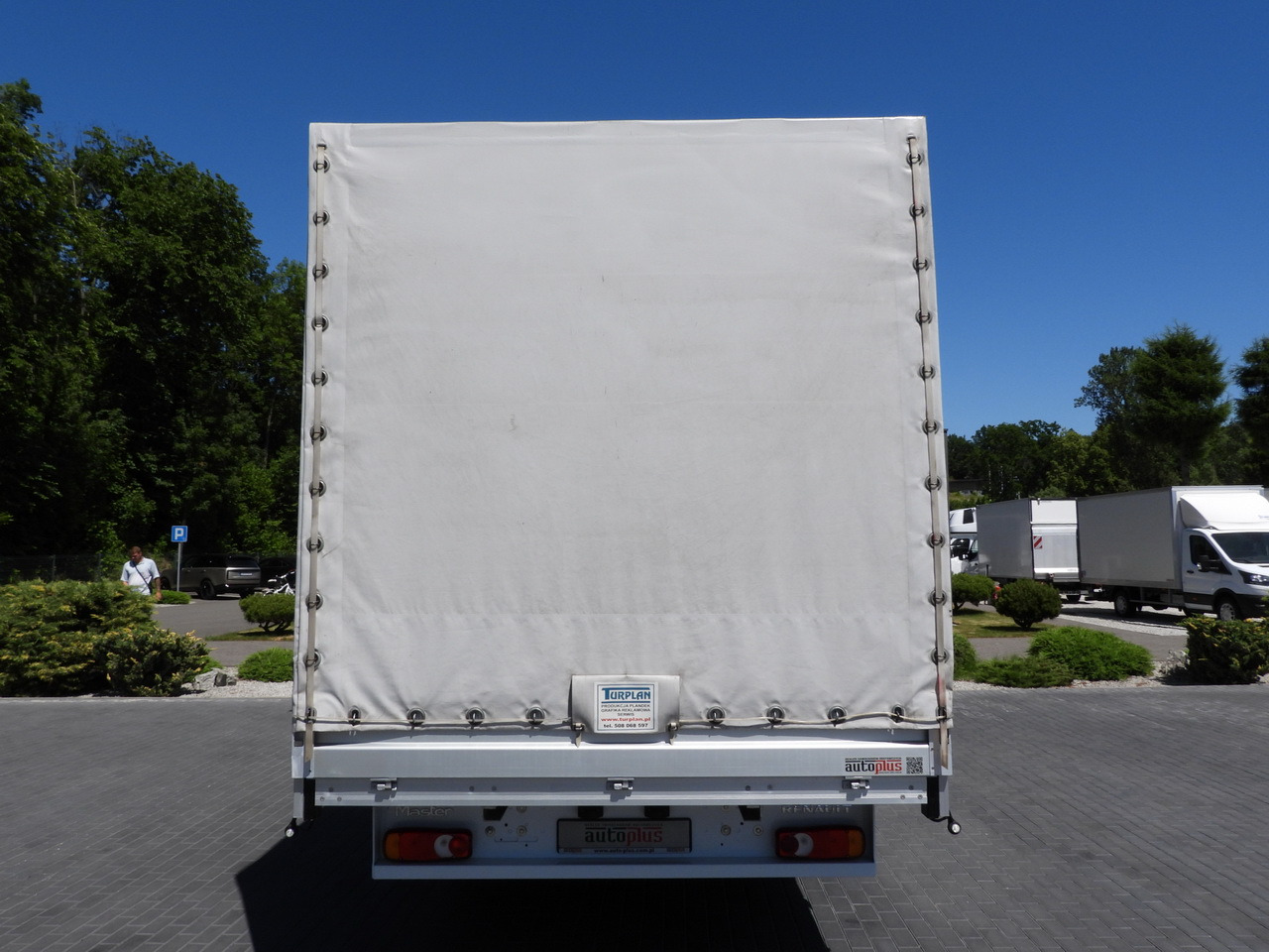 Curtain side van RENAULT MASTER  TARPAULIN 10 PALLETS WEBASTO CRUISE CONTROL LED LIGHTS PNEUMATICS AIR CONDITIONING  165HP: picture 11