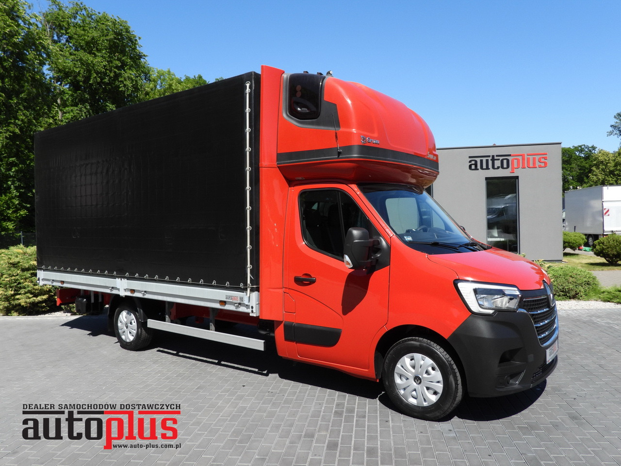 RENAULT MASTER TARPAULIN WEBASTO CRUISE CONTROL LED LIGHTS PNEUMATICS AIR CONDITIONING 165HP - Curtain side van: picture 1 RENAULT MASTER TARPAULIN WEBASTO CRUISE CONTROL LED LIGHTS PNEUMATICS AIR CONDITIONING 165HP - Curtain side van: picture 1