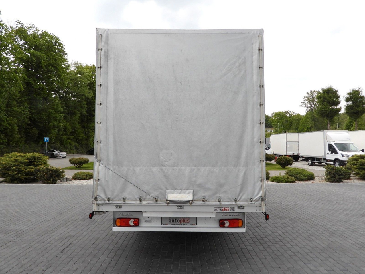 Curtain side van Renault MASTER  PRITSCHE PLANE 10 PALETTEN TEMPOMAT  A/C: picture 11