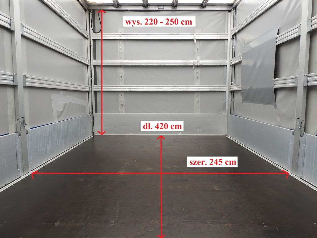 Curtain side van, Combi van Renault MASTER PRITSCHE PLANE 10 PALETTEN WEBASTO  A/C: picture 12