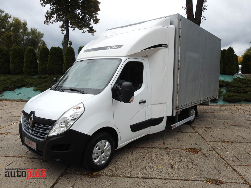 Curtain side van, Combi van Renault MASTER PRITSCHE PLANE 10 PALETTEN WEBASTO A/C: picture 1
