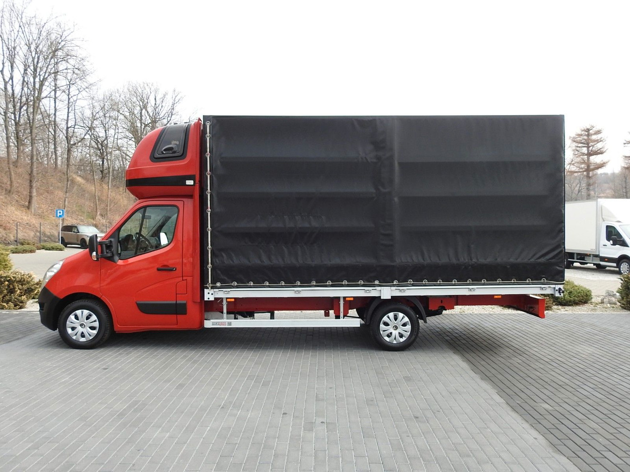 New Curtain side van Renault MASTER  PRITSCHE PLANE 10 PALETTEN WEBASTO: picture 8