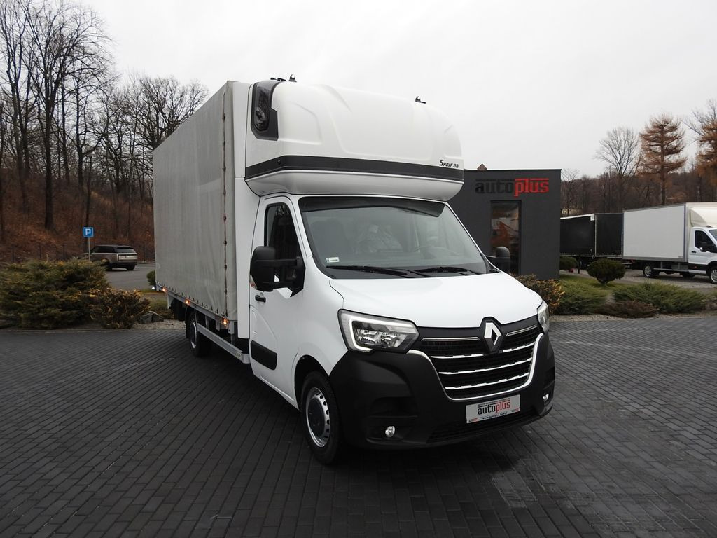 Renault MASTER PRITSCHE PLANE 10 PALETTEN WEBASTO - Curtain side van: picture 1 Renault MASTER PRITSCHE PLANE 10 PALETTEN WEBASTO - Curtain side van: picture 1