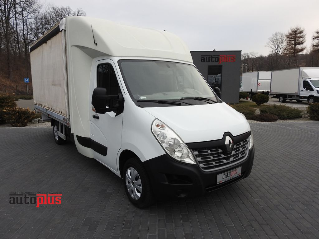 Renault MASTER PRITSCHE PLANE 8 PALET A/C TEMPOMAT - Curtain side van, Combi van: picture 1 Renault MASTER PRITSCHE PLANE 8 PALET A/C TEMPOMAT - Curtain side van, Combi van: picture 1