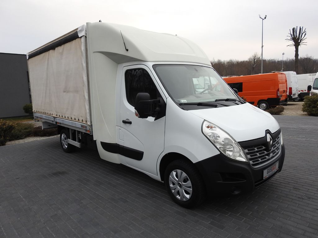 Renault MASTER PRITSCHE PLANE 8 PALET A/C TEMPOMAT - Curtain side van, Combi van: picture 4 Renault MASTER PRITSCHE PLANE 8 PALET A/C TEMPOMAT - Curtain side van, Combi van: picture 4