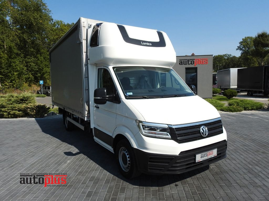 Volkswagen CRAFTER PRITSCHE PLANE 10 PALETTEN WEBASTO - Curtain side van: picture 1 Volkswagen CRAFTER PRITSCHE PLANE 10 PALETTEN WEBASTO - Curtain side van: picture 1