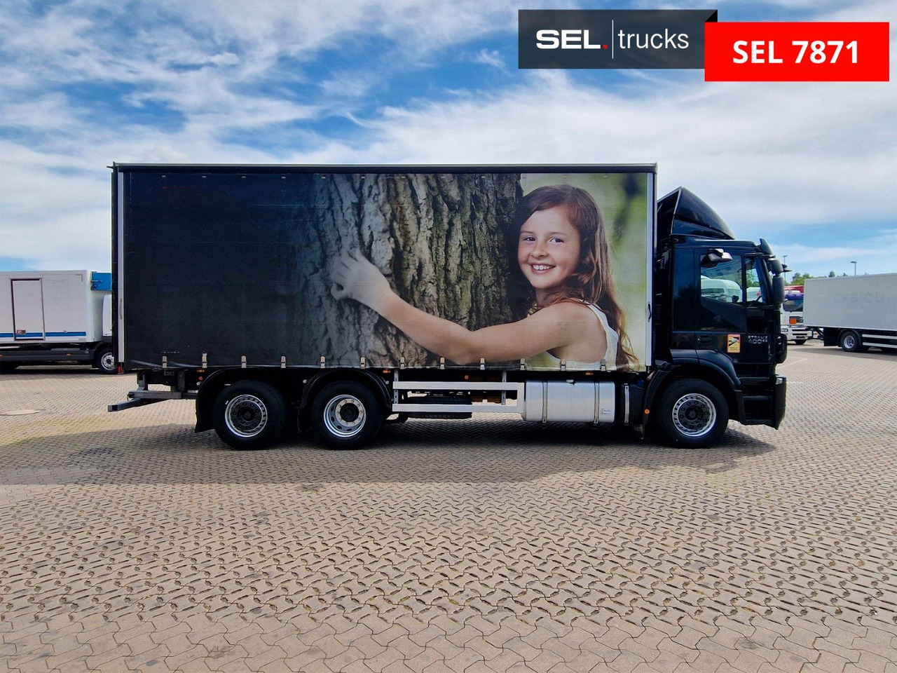 Iveco Stralis 400 / Staplerhalterung / Lenk-Liftachse - Curtainsider truck: picture 4 Iveco Stralis 400 / Staplerhalterung / Lenk-Liftachse - Curtainsider truck: picture 4