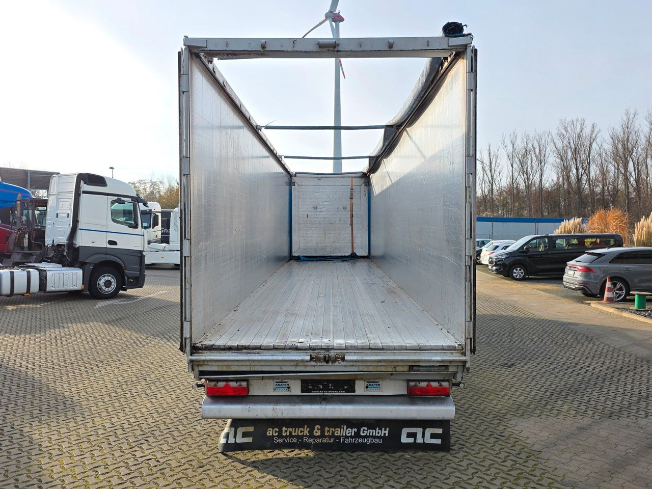 Walking floor semi-trailer Knapen K100 / Liftachse: picture 9 Walking floor semi-trailer Knapen K100 / Liftachse: picture 9