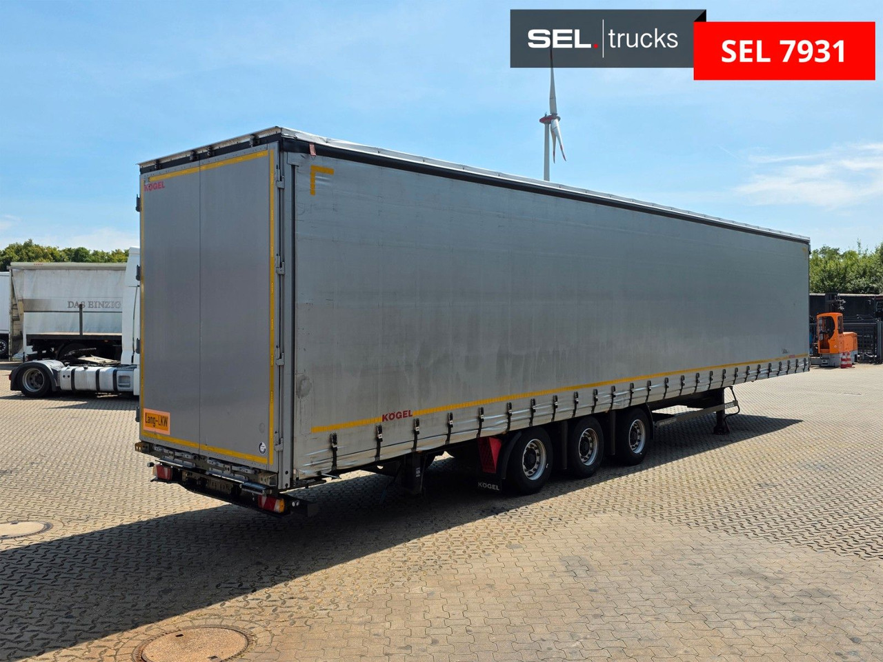 Kögel S24 -1 / Long Trailer 14,90m / Hubdach / Mega - Curtainsider semi-trailer: picture 5 Kögel S24 -1 / Long Trailer 14,90m / Hubdach / Mega - Curtainsider semi-trailer: picture 5