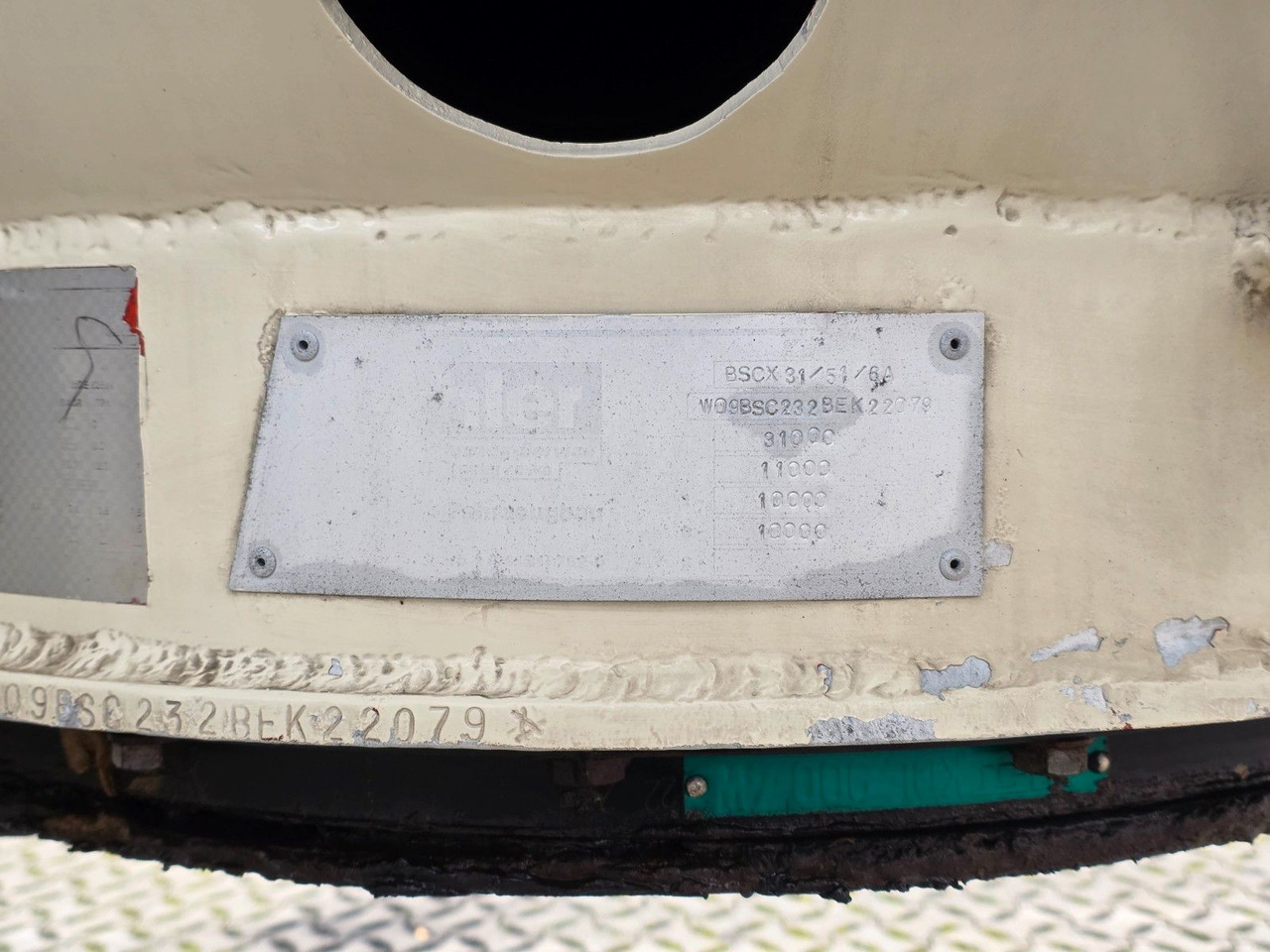 Silo semi-trailer Köhler BSCX31/51/A  / 51.000 l / Lenkachse: picture 47