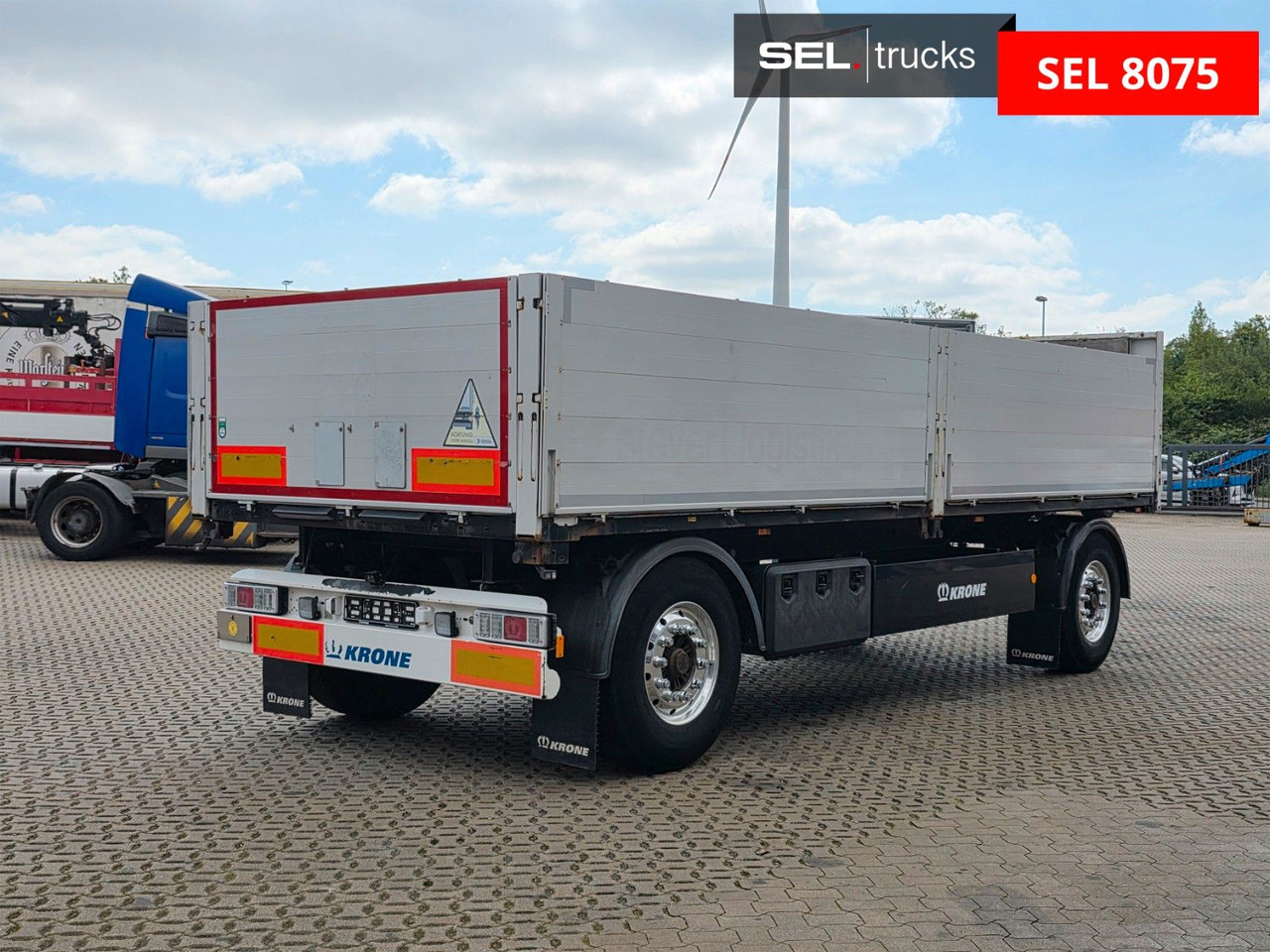 Krone AZ / Baustoff / 40 mm - Dropside/ Flatbed trailer: picture 4 Krone AZ / Baustoff / 40 mm - Dropside/ Flatbed trailer: picture 4