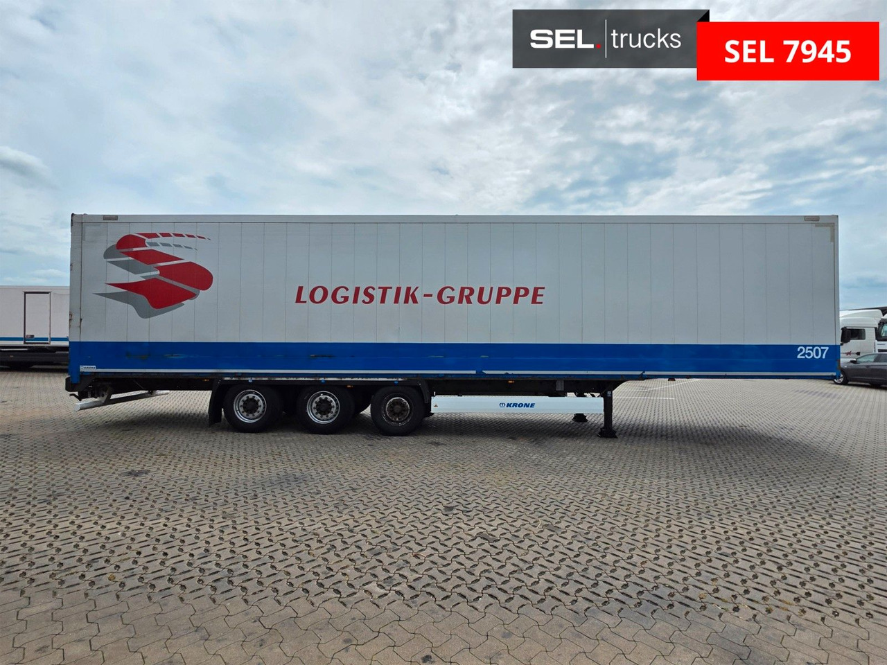 Krone SD / Textil / Liftachse - Closed box semi-trailer: picture 4 Krone SD / Textil / Liftachse - Closed box semi-trailer: picture 4