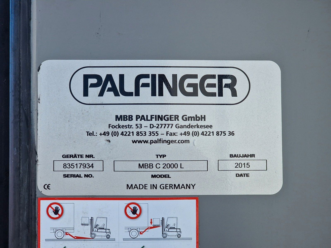 Refrigerator truck MAN TGL 12.250 4X2 BL / Ladebordwand: picture 13 Refrigerator truck MAN TGL 12.250 4X2 BL / Ladebordwand: picture 13