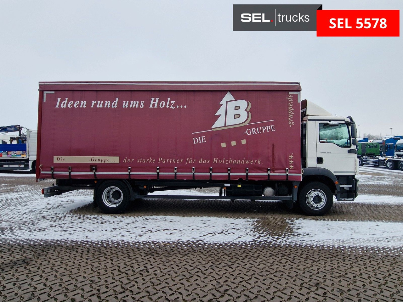 MAN TGM 18.250 4X2 LL / Staplerhalterung - Curtainsider truck: picture 4 MAN TGM 18.250 4X2 LL / Staplerhalterung - Curtainsider truck: picture 4