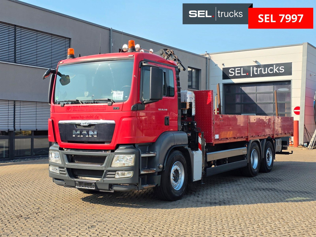 MAN TGS 26.440 6X2-2 BL / Mit Fernbedienung / ATLAS - Crane truck: picture 1 MAN TGS 26.440 6X2-2 BL / Mit Fernbedienung / ATLAS - Crane truck: picture 1