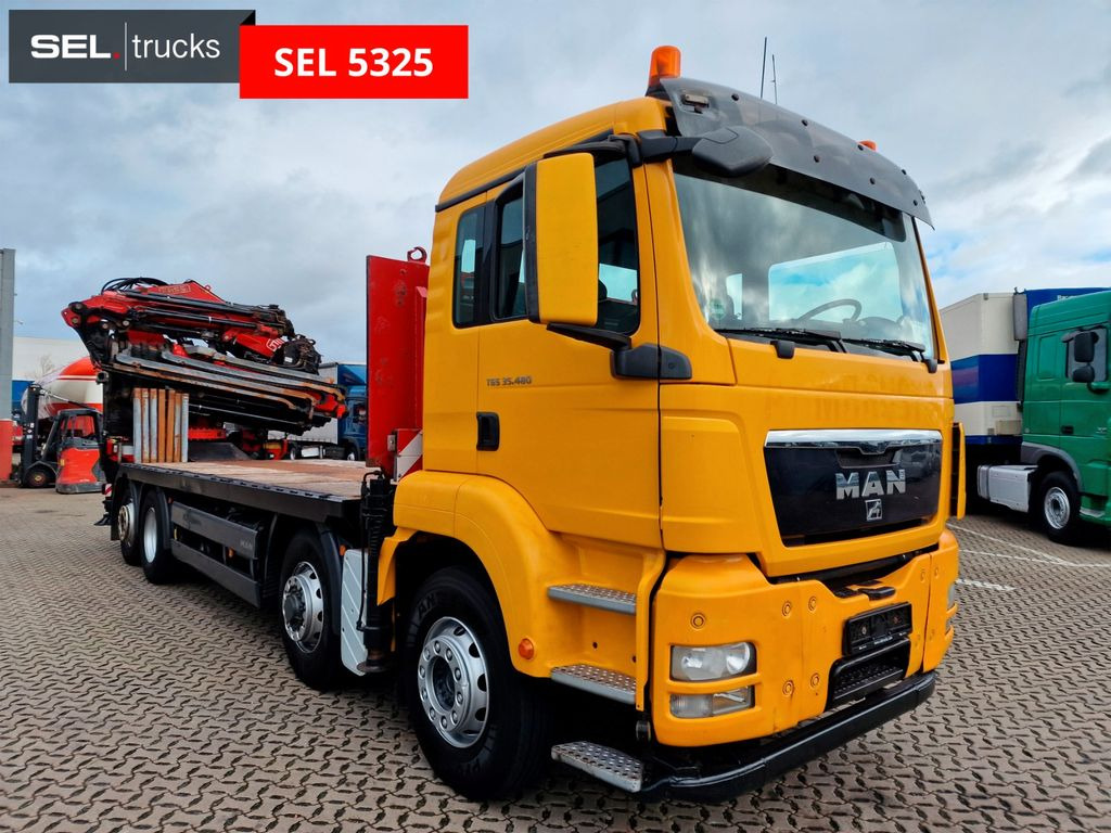 MAN TGS 35.480 8X4H-6 BL / Intarder / FASSI F560 - Crane truck: picture 3 MAN TGS 35.480 8X4H-6 BL / Intarder / FASSI F560 - Crane truck: picture 3