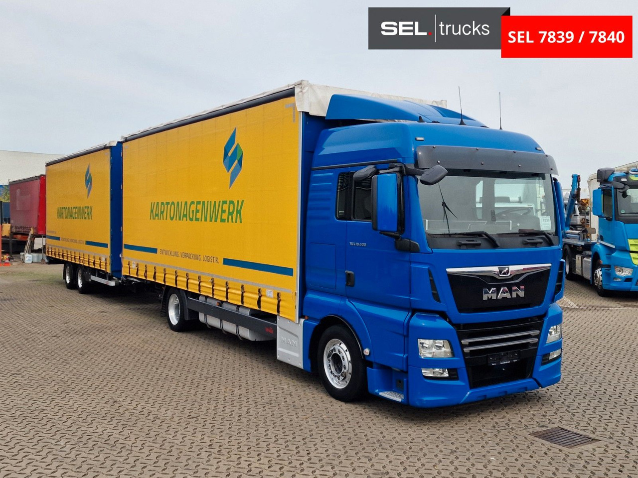 MAN TGX 18.500 4x2 LL-U /Intarder/Druchlade/Hubdach - Curtainsider truck: picture 3 MAN TGX 18.500 4x2 LL-U /Intarder/Druchlade/Hubdach - Curtainsider truck: picture 3