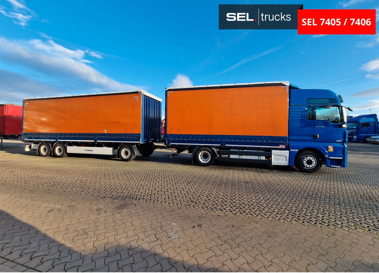 MAN TGX 18.580 4X2 LL/ Intarder/Aluklappen/Durchlade - Curtainsider truck: picture 5 MAN TGX 18.580 4X2 LL/ Intarder/Aluklappen/Durchlade - Curtainsider truck: picture 5