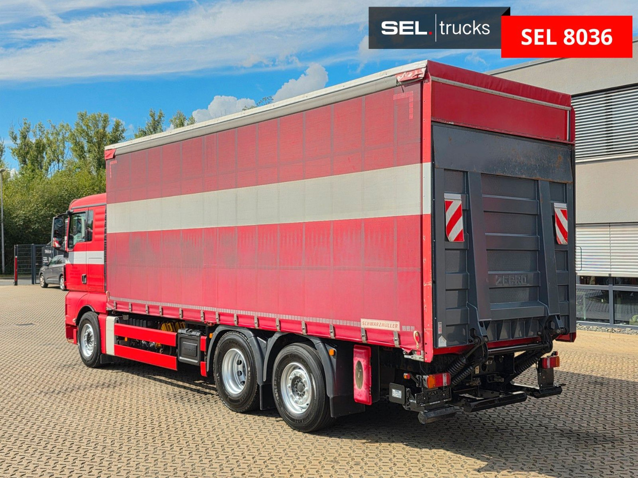 Curtainsider truck MAN TGX 26.360 6X2-2 LL / Intarder / Ldbw /Lenkachse: picture 7