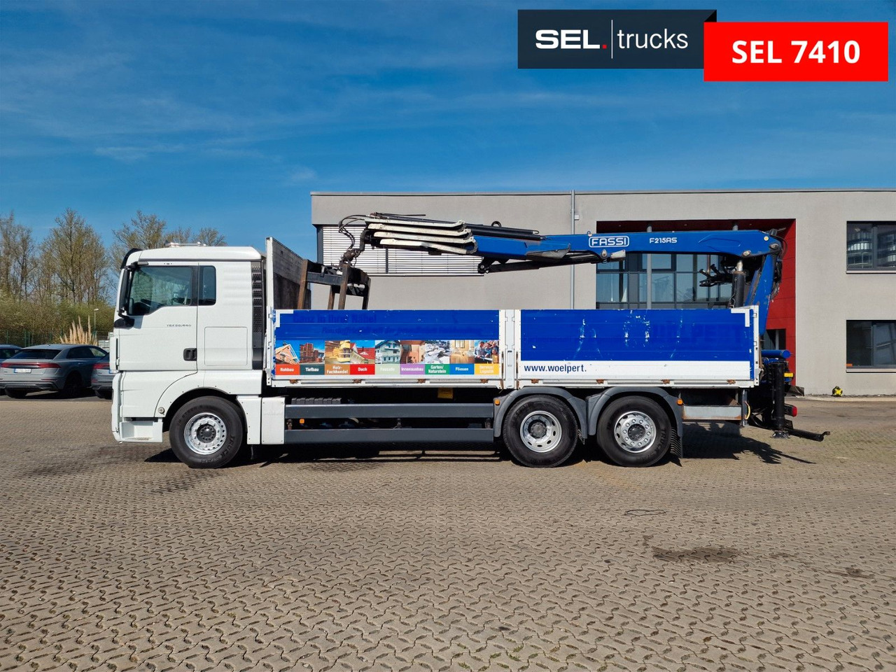 Crane truck MAN TGX 26.440 6X2-2 LL /Intarder /Fassi /Lenkachse: picture 8