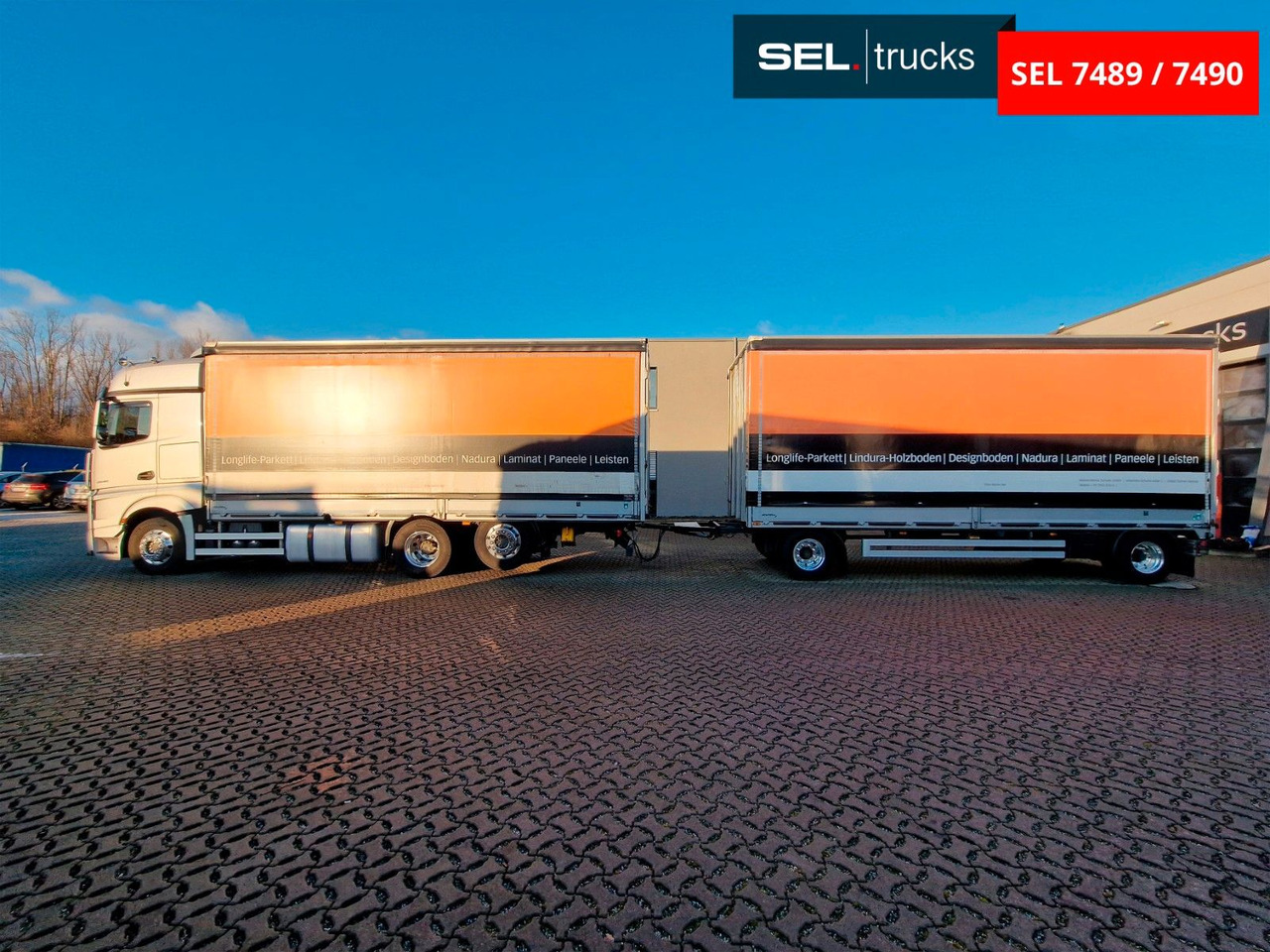 Curtainsider truck Mercedes-Benz Actros 2545 / KOMPLETT! / Alukappen / Standklima: picture 8 Curtainsider truck Mercedes-Benz Actros 2545 / KOMPLETT! / Alukappen / Standklima: picture 8