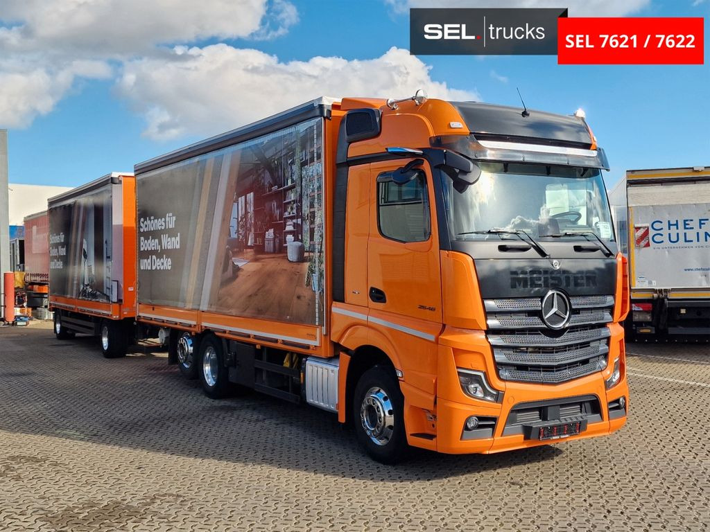 Mercedes-Benz Actros 2548 / Retarder / Aluklappen / Euro 6E - Curtainsider truck: picture 3 Mercedes-Benz Actros 2548 / Retarder / Aluklappen / Euro 6E - Curtainsider truck: picture 3