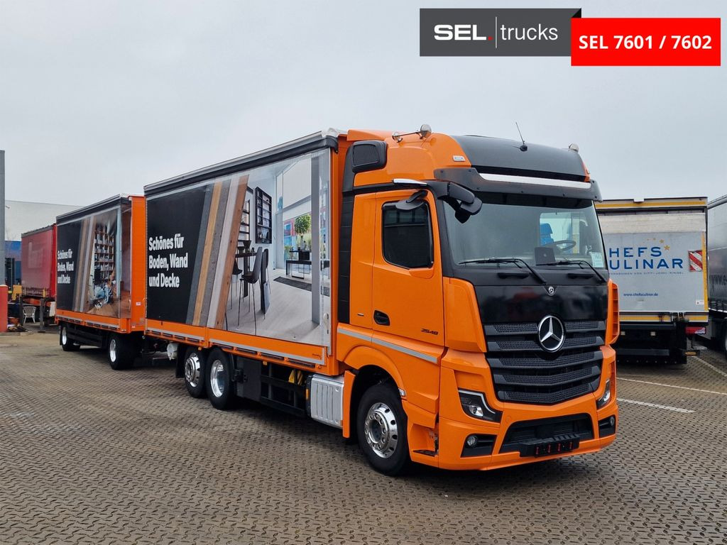 Mercedes-Benz Actros 2548 / Retarder / Aluklappen / Euro 6E - Curtainsider truck: picture 3 Mercedes-Benz Actros 2548 / Retarder / Aluklappen / Euro 6E - Curtainsider truck: picture 3