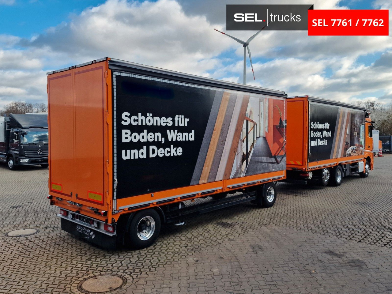 Mercedes-Benz Actros 2548 / Retarder / Euro 6E / Aluklappen - Curtainsider truck: picture 5 Mercedes-Benz Actros 2548 / Retarder / Euro 6E / Aluklappen - Curtainsider truck: picture 5