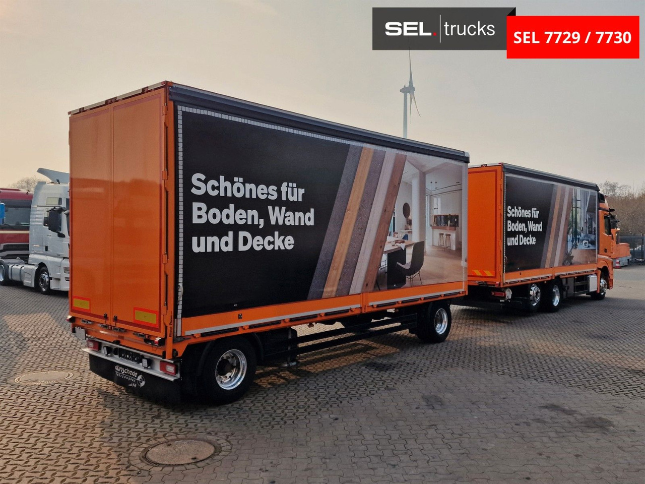 Mercedes-Benz Actros 2548 / Retarder / Euro 6E / Aluklappen - Curtainsider truck: picture 5 Mercedes-Benz Actros 2548 / Retarder / Euro 6E / Aluklappen - Curtainsider truck: picture 5