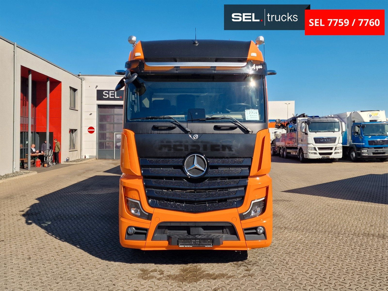 Mercedes-Benz Actros 2548 / Retarder / Euro 6E / Aluklappen - Curtainsider truck: picture 2 Mercedes-Benz Actros 2548 / Retarder / Euro 6E / Aluklappen - Curtainsider truck: picture 2