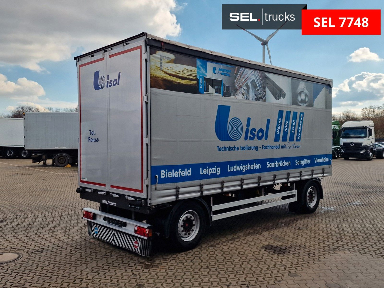 Rufa DHC 18-21 / Hubdach / EDSCHA - Curtainsider trailer: picture 5 Rufa DHC 18-21 / Hubdach / EDSCHA - Curtainsider trailer: picture 5