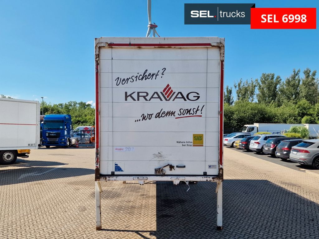 Dropside/ Flatbed trailer Schmitz Cargobull Krone WK 7.3 RSTG / Textil: picture 6