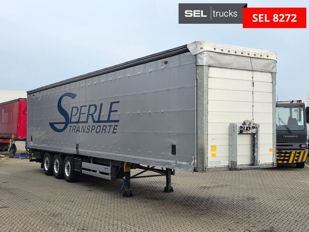 Schmitz Cargobull SCS 24/L - 13.62 E B / Ldbw / Lenkachse - Beverage semi-trailer: picture 4 Schmitz Cargobull SCS 24/L - 13.62 E B / Ldbw / Lenkachse - Beverage semi-trailer: picture 4
