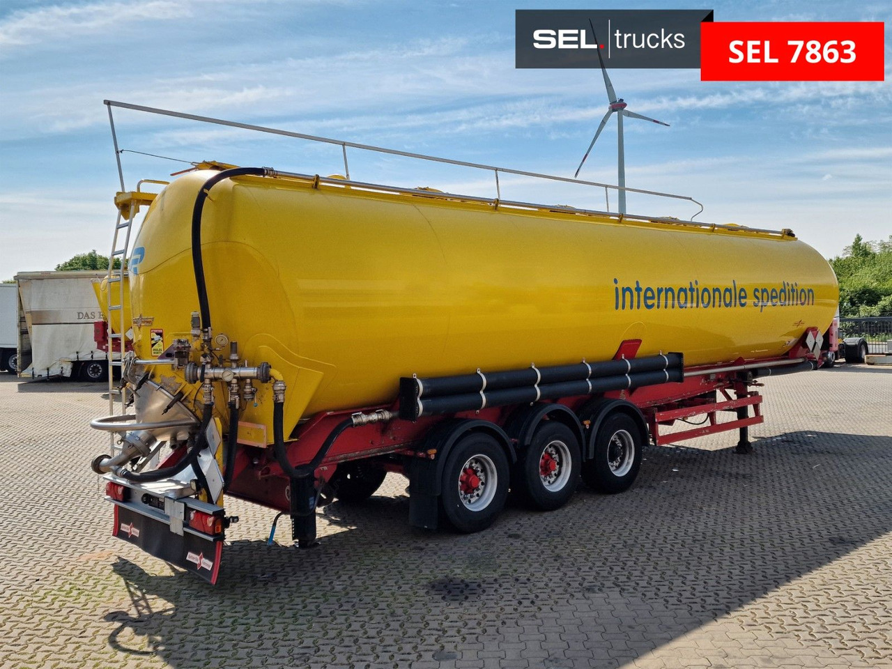 Spitzer SK2766 CAL GGVS / Kippsilo / 66m3 / ADR AT - Silo semi-trailer: picture 5 Spitzer SK2766 CAL GGVS / Kippsilo / 66m3 / ADR AT - Silo semi-trailer: picture 5