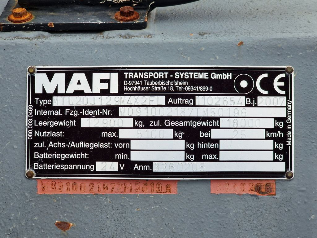 Tractor unit MAFI / UMSETZER / TERBERG / KAMAG: picture 30