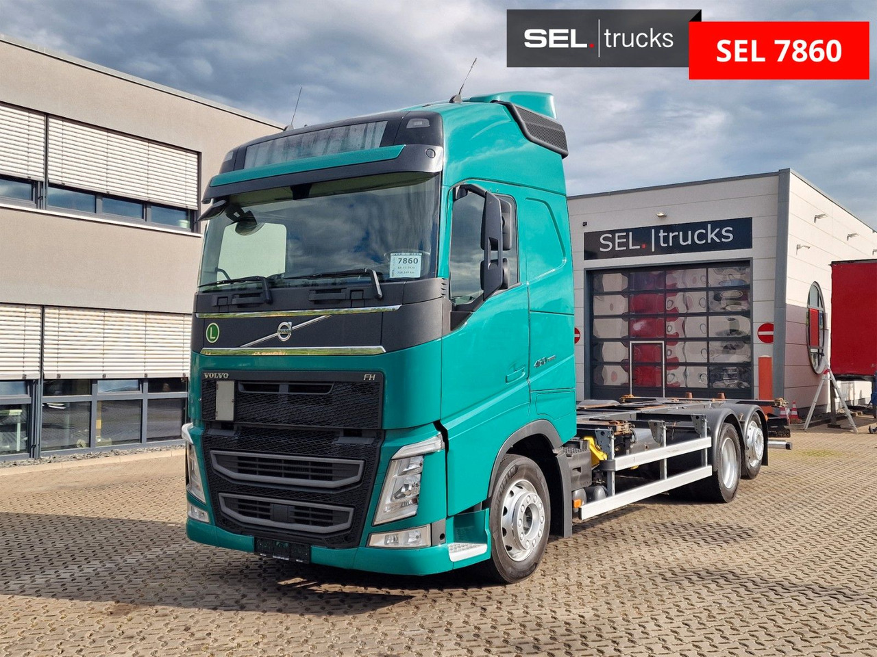 Container transporter/ Swap body truck Volvo FH 460 / Navi / Liftachse / Euro 6D: picture 1