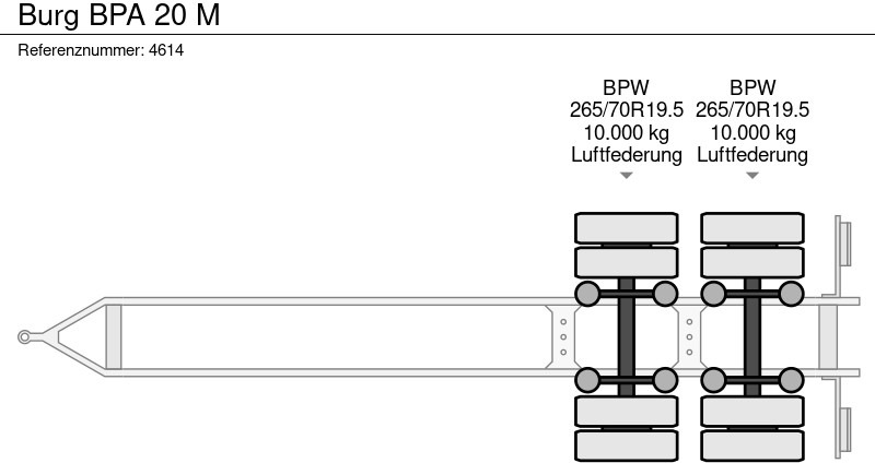 Closed box trailer Burg BPA 20 M: picture 13 Closed box trailer Burg BPA 20 M: picture 13