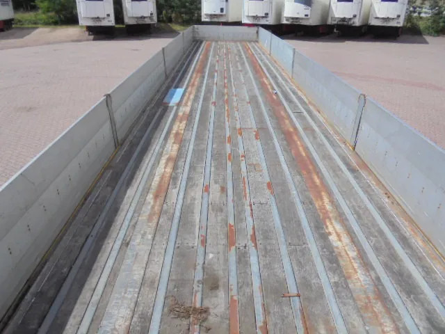 Dropside/ Flatbed semi-trailer Burg BPO 12-27 TUV-APK 03-01-2026 6X NIEUWE BANDEN 6X NEW TYERS: picture 6