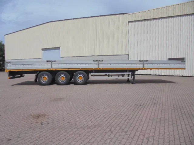 Dropside/ Flatbed semi-trailer Burg BPO 12-27 TUV-APK 03-01-2026 6X NIEUWE BANDEN 6X NEW TYERS: picture 7