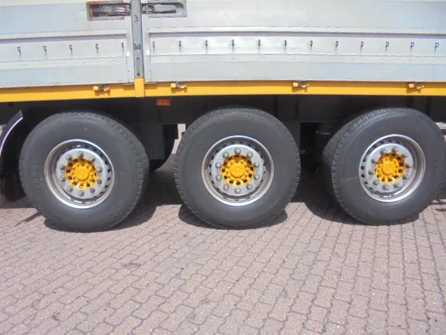 Dropside/ Flatbed semi-trailer Burg BPO 12-27 TUV-APK 03-01-2026 6X NIEUWE BANDEN 6X NEW TYERS: picture 13