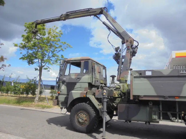 Dropside/ Flatbed truck, Crane truck DAF YHZ 2300 6X6 + HIAB CRANE: picture 20