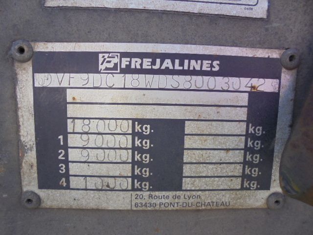Container transporter/ Swap body trailer FREJAT DEC 18 WB: picture 8