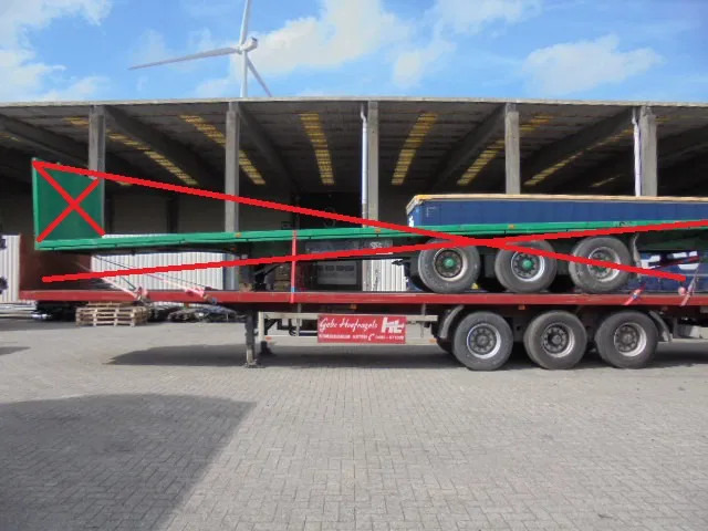 Fruehauf ONCR 39-327 A - Dropside/ Flatbed semi-trailer: picture 3 Fruehauf ONCR 39-327 A - Dropside/ Flatbed semi-trailer: picture 3