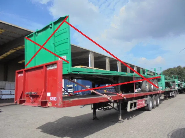 Fruehauf ONCR 39-327 A - Dropside/ Flatbed semi-trailer: picture 1 Fruehauf ONCR 39-327 A - Dropside/ Flatbed semi-trailer: picture 1