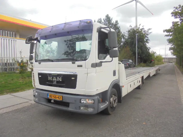 MAN TGL 8.180 TGL 8.180 COMBI OPRIJWAGEN - Autotransporter truck: picture 1 MAN TGL 8.180 TGL 8.180 COMBI OPRIJWAGEN - Autotransporter truck: picture 1