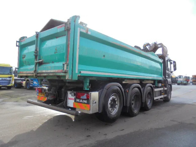 Tipper, Crane truck MAN TGS 35.440 8X4 TRIPLE NL TRUCK: picture 6