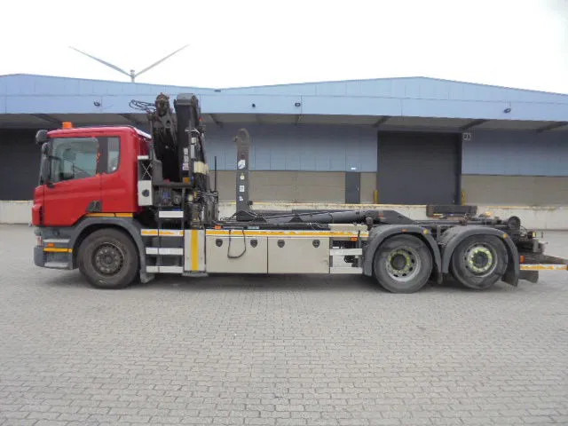 Hook lift truck, Crane truck Scania P400 6X2: picture 11