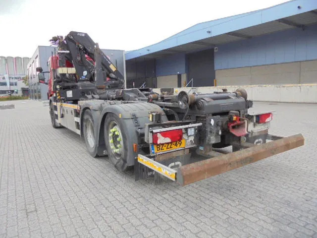 Hook lift truck, Crane truck Scania P400 6X2: picture 10
