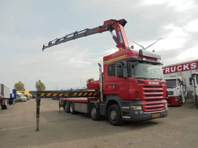 Scania R480 8X2 - Dropside/ Flatbed truck, Crane truck: picture 2 Scania R480 8X2 - Dropside/ Flatbed truck, Crane truck: picture 2